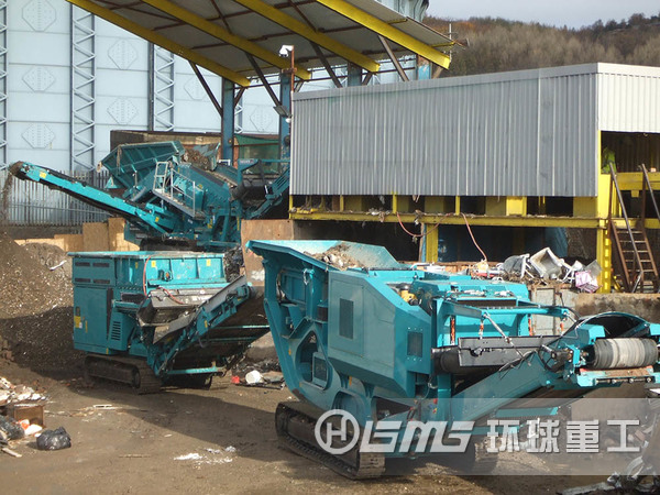 車載式建筑垃圾破碎機