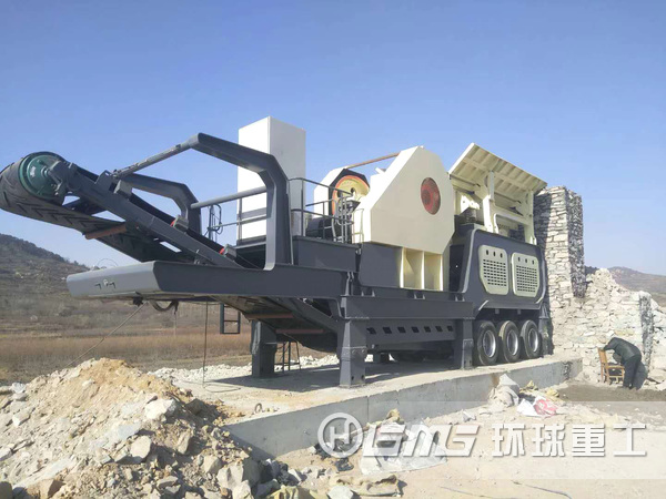 顎式建筑垃圾移動破碎機