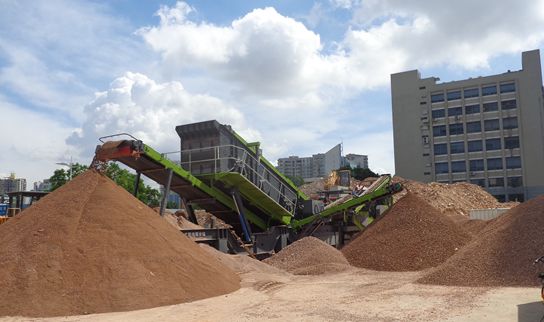 工程建筑垃圾粉碎機不斷創新，加強污染治理