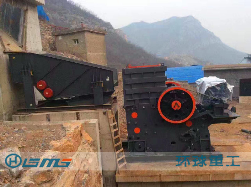 歐版顎式建筑垃圾破碎機