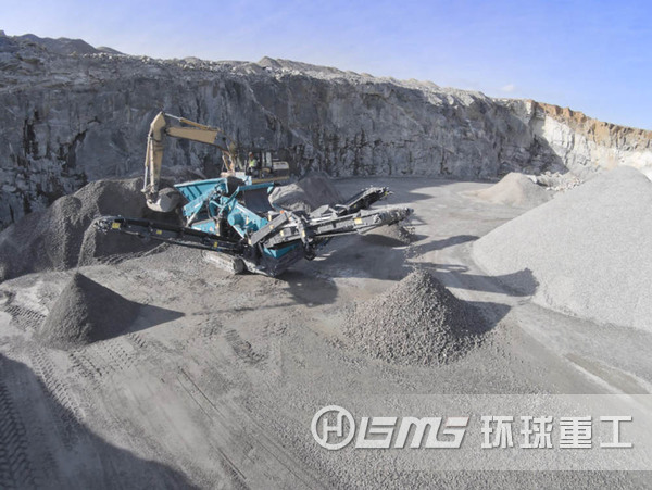 建筑垃圾資源化再生處理成套設備就地生產再生石料