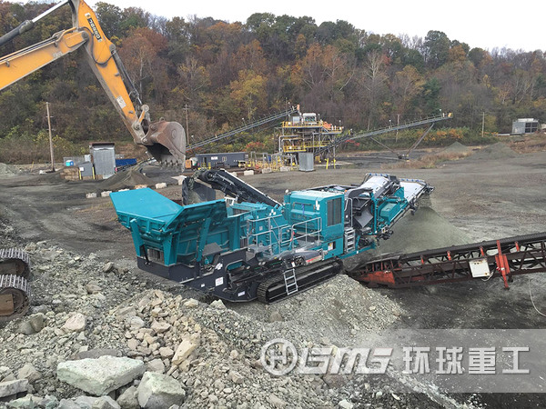 建筑垃圾專用型移動式破碎站讓建筑垃圾資源再利用