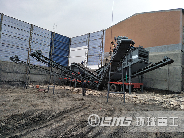 建筑垃圾破碎機(jī)安裝抑塵裝置避免建筑垃圾揚(yáng)塵
