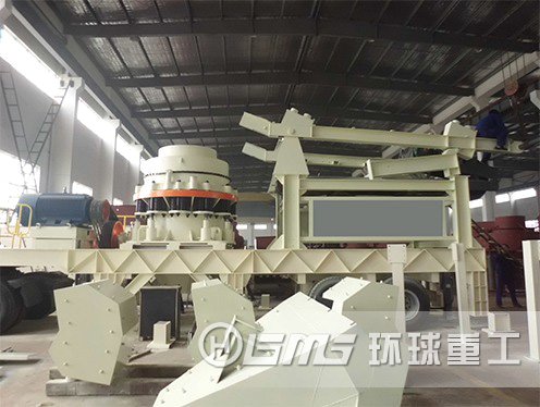 圓錐破碎機配置在移動破碎站中