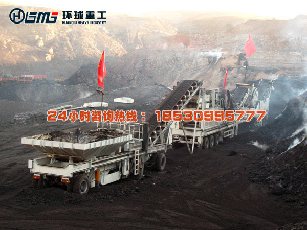 輪胎式顎破建筑垃圾破碎站介紹