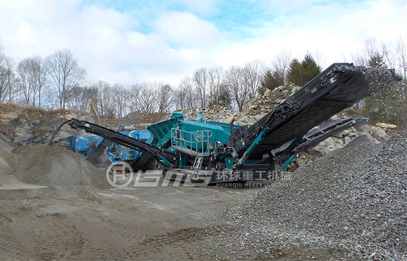 C系列履帶式建筑垃圾移動篩分站